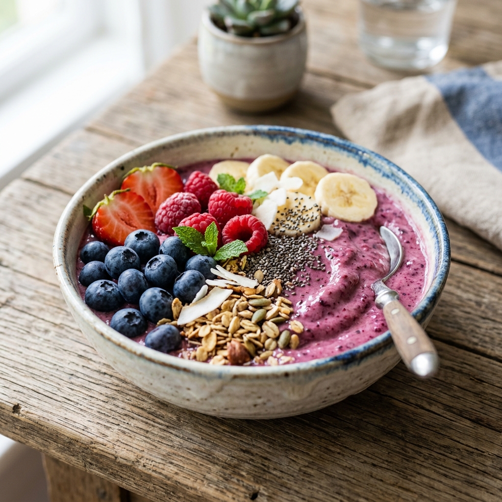 Proteínové Smoothie Bowl